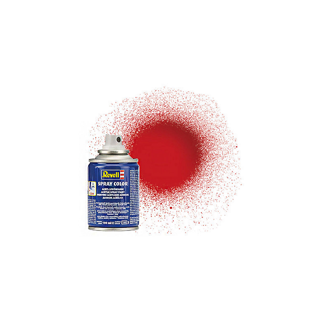 Revell Acryl Spray Color Sprhdose Feuerrot glnzend 100ml 34131