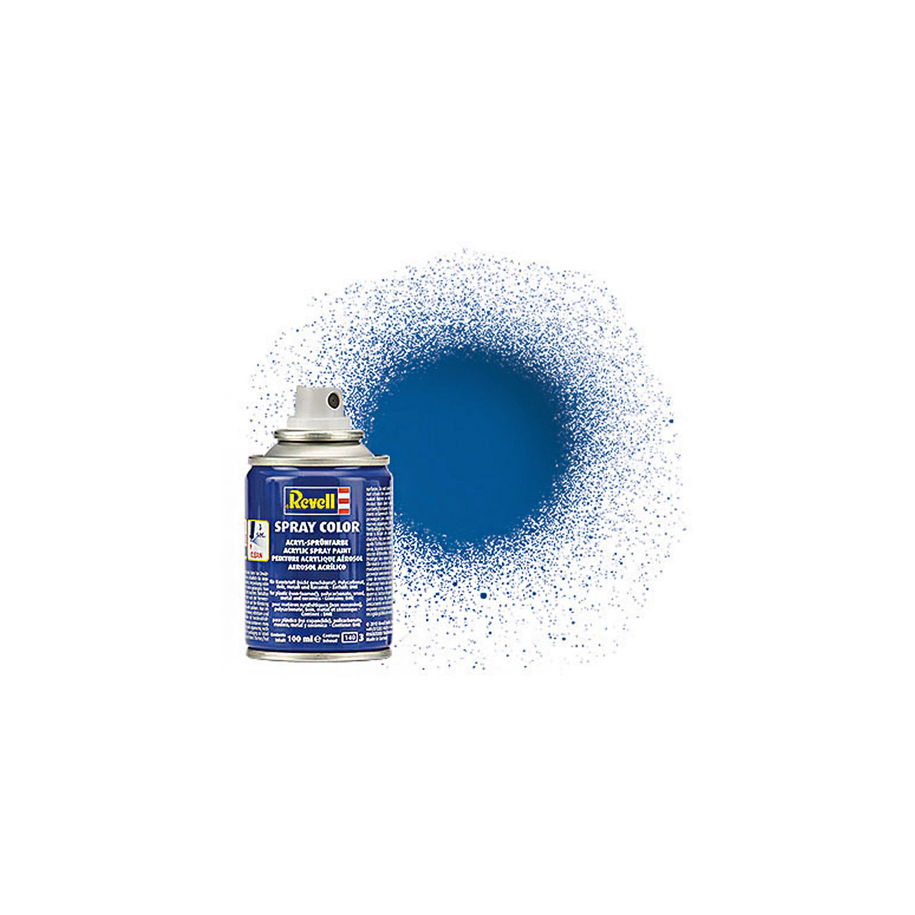 Revell Acryl Spray Color Sprhdose Blau glnzend 100ml 34152