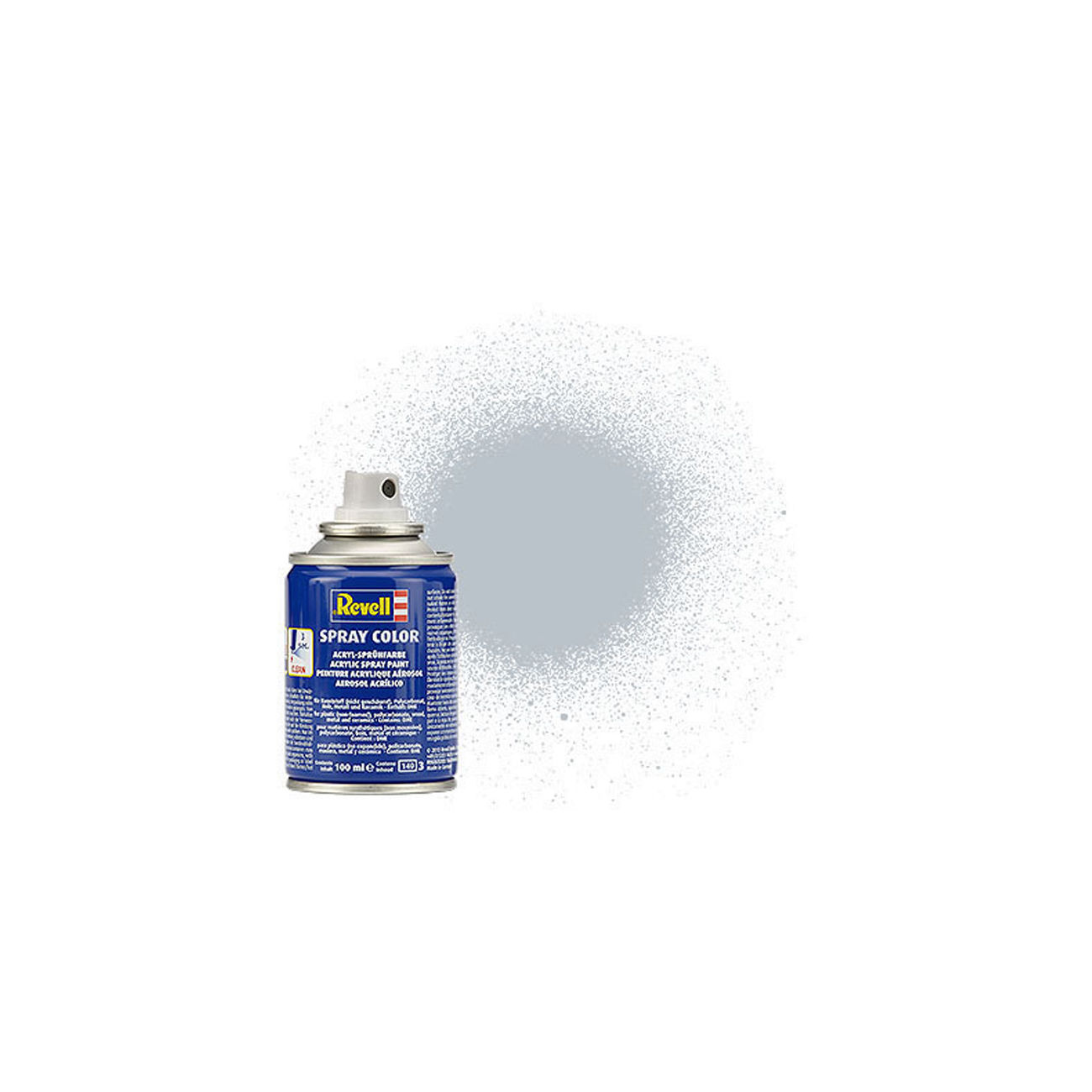 Revell Acryl Spray Color Sprhdose Aluminium metallic 100ml 34199