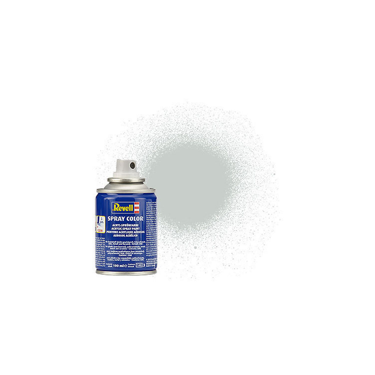 Revell Acryl Spray Color Sprhdose Hellgrau seidenmatt 100ml 34371