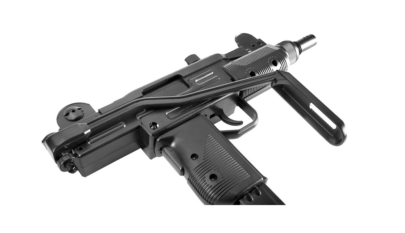 IWI Mini UZI CO2 Maschinenpistole 4,5 mm BB schwarz blowback Bild 6