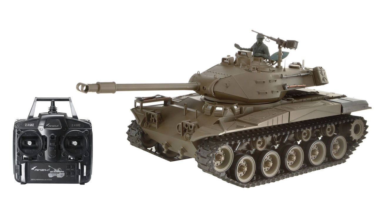 Amewi RC Panzer HL Walker Bulldog M41A3 1:16 schussfhig RTR oliv