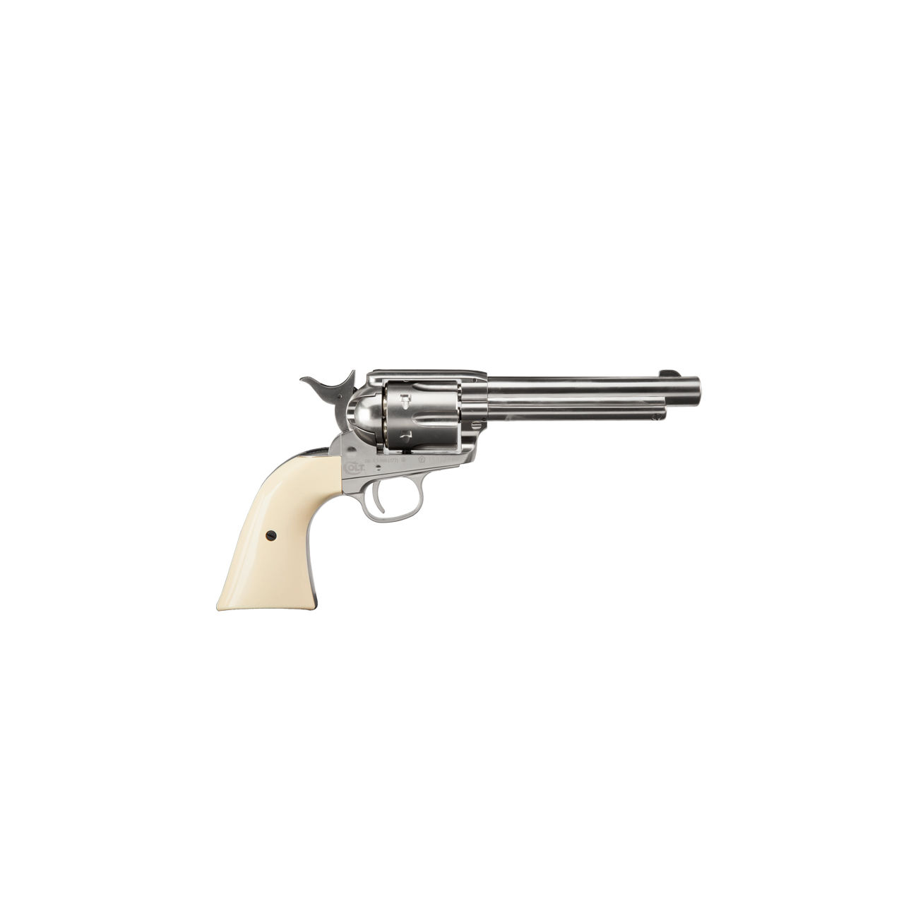 Colt Single Action Army 45 nickel CO2 Revolver 4,5mm BB Bild 2