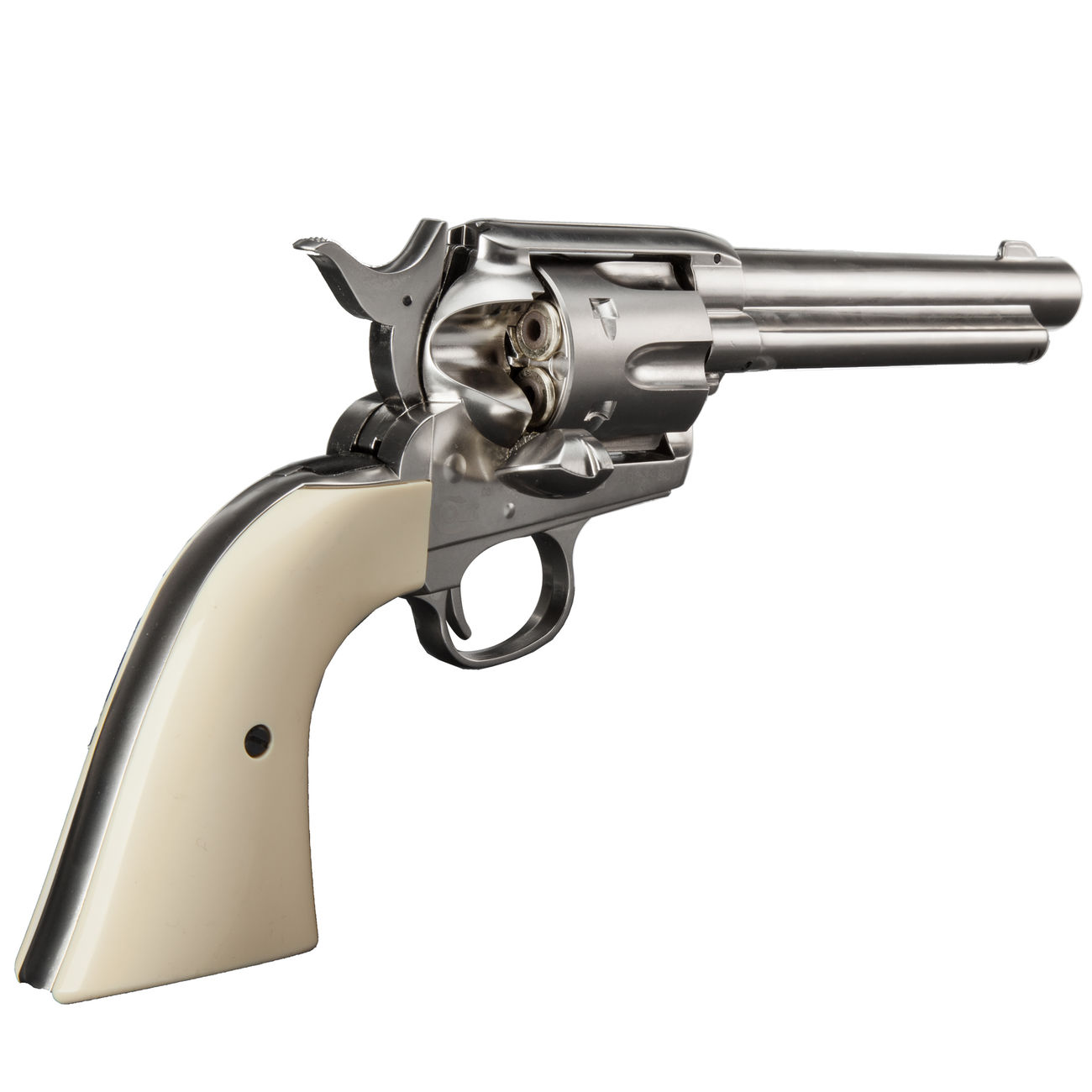 Colt Single Action Army 45 nickel CO2 Revolver 4,5mm BB Bild 3