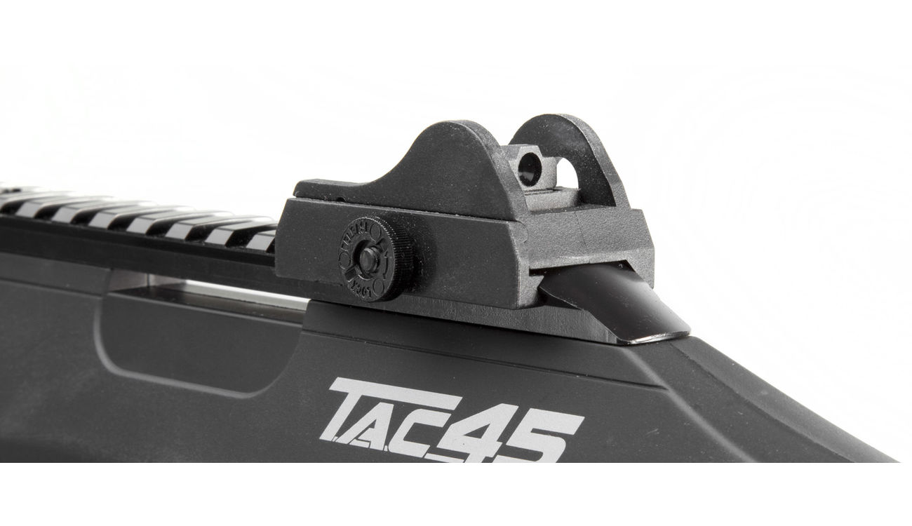 ASG CO2 Luftgewehr TAC 4.5 mit Zweibein Kal. 4,5mm BB schwarz Bild 4