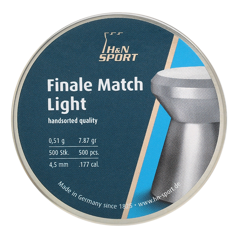 H&N Flachkopf-Diabolos Finale Match Light 4,5mm 500 Stck Bild 3