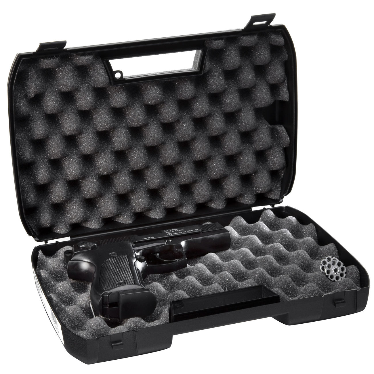 Walther CP88 4 Zoll CO2 Luftpistole 4,5mm (.177) Diabolo schwarz brniert Bild 4