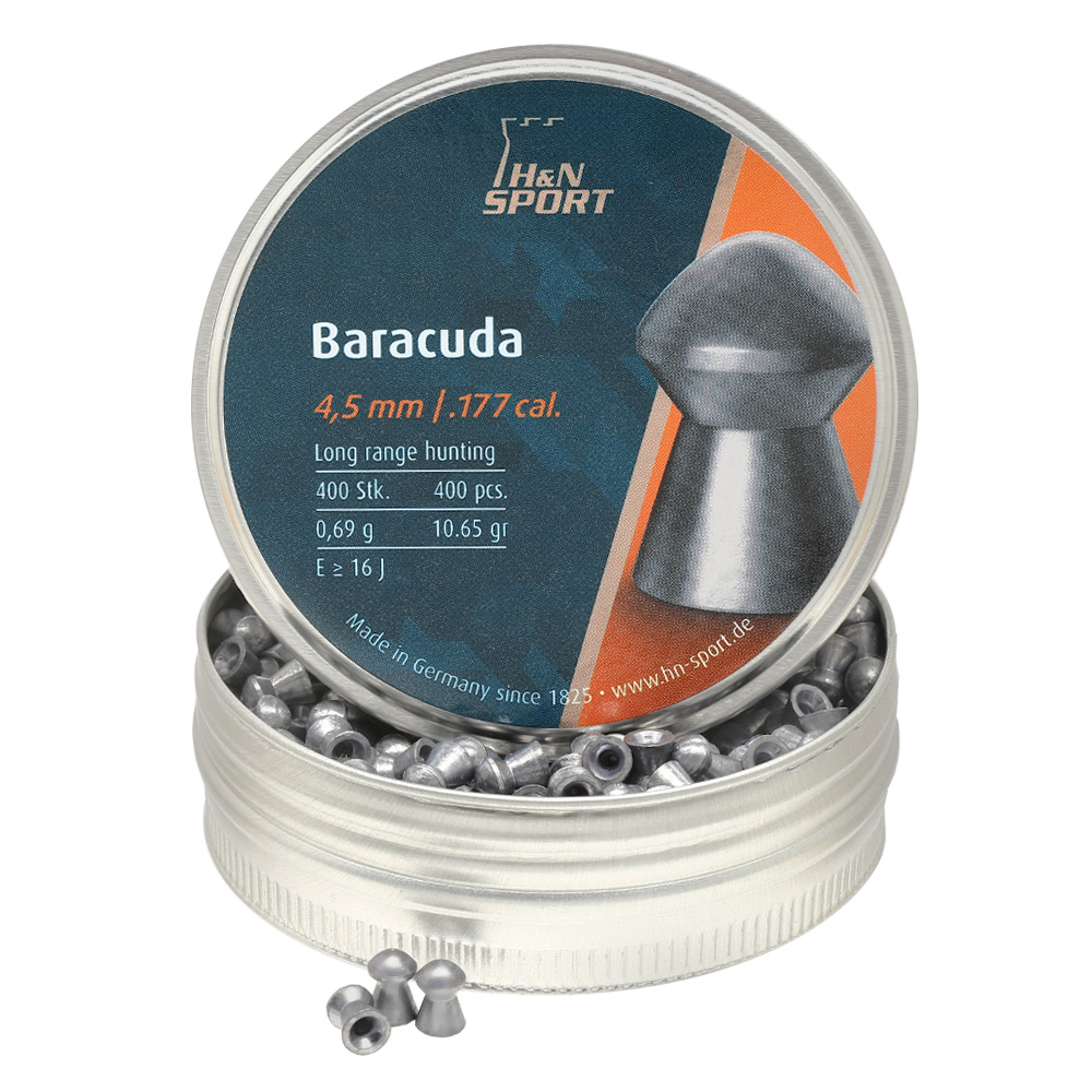 H&N Rundkopf-Diabolos Baracuda 4,5mm 400 Stck