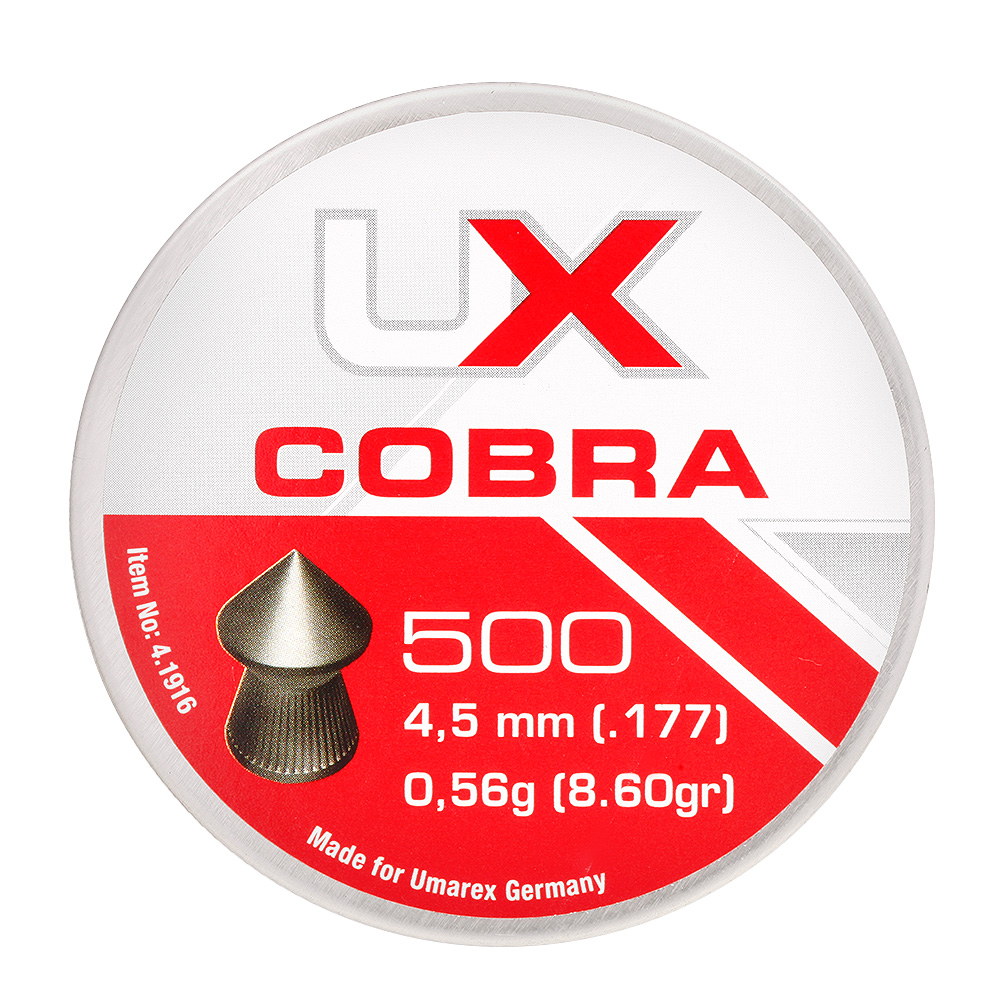 Umarex Spitzkopf-Diabolos Cobra 4,5mm 500 Stck Bild 3