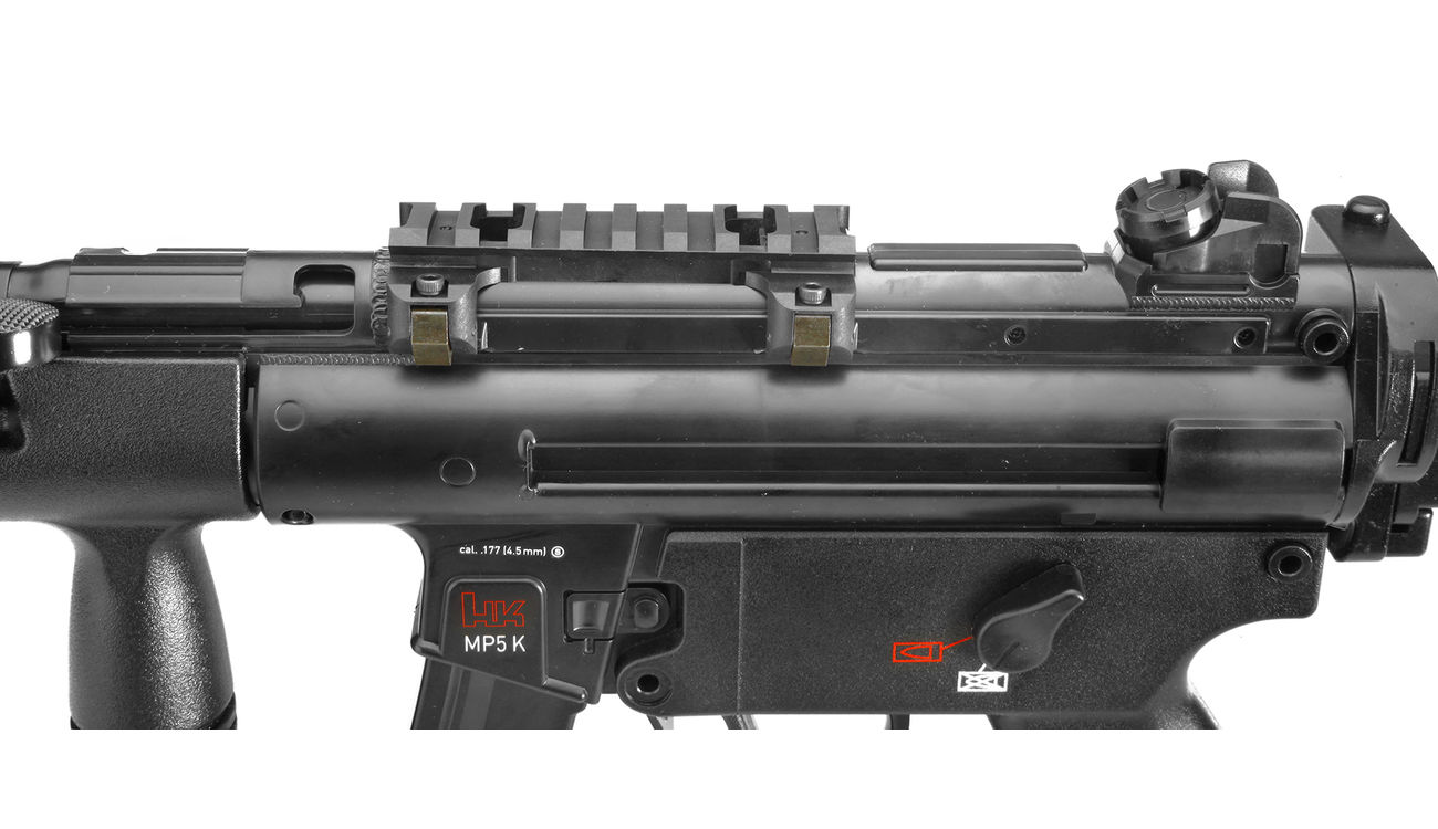 Heckler & Koch MP5 K-PDW CO2 Maschinenpistole 4,5 mm BB Blowback Bild 5
