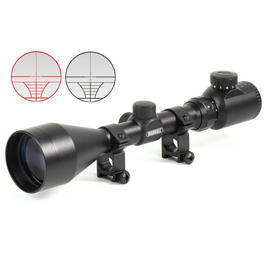 Madbull Zielfernrohr 3-9x56 E Leuchtabsehen inkl. Ringe f&uuml;r 22 mm Schiene 