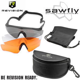 Revision Brille Sawfly MAX-Wrap Mission Kit DLX schwarz