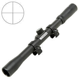 Max Tactical Zielfernrohr 4x20 mit&nbsp;Montage f&uuml;r 11 mm Schiene 