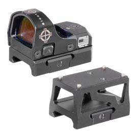 Sightmark Mini Shot M-Spec FMS Reflex Sight Red-Dot 3 MOA Single-Dot LPZ inkl. 20 - 22mm Halterungen schwarz
