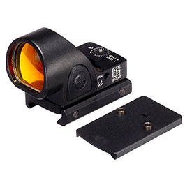 Aim-O SRO-Sight Type Micro Red Dot inkl. 20 - 22 mm + Pistolenhalterung schwarz AO 6010-BK