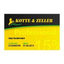 Rabattkarte Kotte & Zeller Card