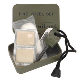 Mil-Tec Z�ndstein Set Fire-Steel 