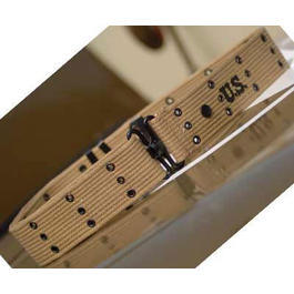 US Lochkoppel M36 Pistol Belt, khaki