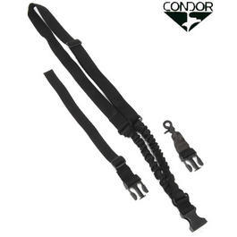 Condor Dual Bungee 1-Punkt Tragegurt schwarz