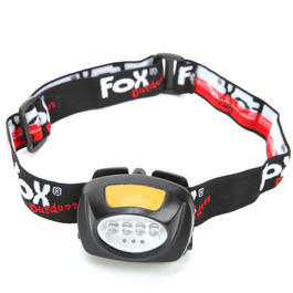 Fox Stirnlampe 4+3 LED