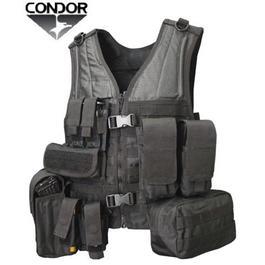 Condor Modular Style Weste Komplettset schwarz