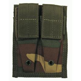 2-fach Magazintasche klein, Molle, woodland