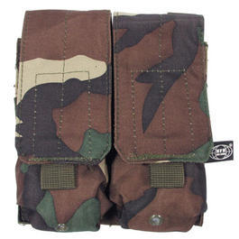 Magazintasche 2-fach Molle, woodland