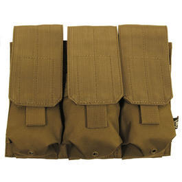 Magazintasche 3-fach Molle, coyote