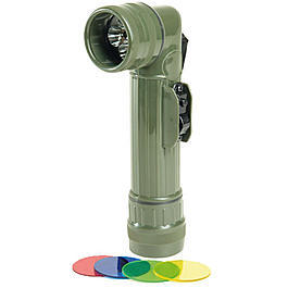 Winkellampe LED Import gro&szlig; oliv