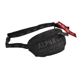 Alpha Cargo Oxford Waist Bag schwarz