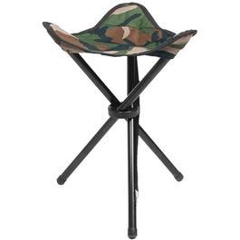 Klapphocker, Dreibein, woodland