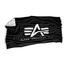 Alpha Industries Badetuch, schwarz/wei&szlig;&nbsp;