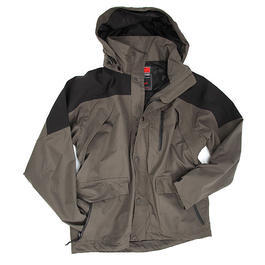 Regenjacke High Mountain MFH, schwarz/oliv