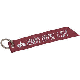 Schl&uuml;sselanh&auml;nger Alpha Industries Remove before flight