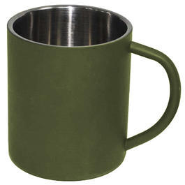 Fox Edelstahltasse doppelwandig oliv, 220ml 
