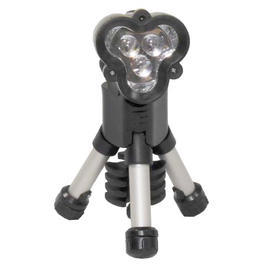 Taschenlampen - Fox Outdoor Stativ-LED-Taschenlampe, schwarz