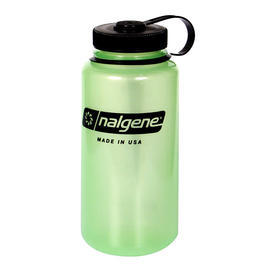 Nalgene Trinkflasche 1 Liter Weithals selbstleuchtend