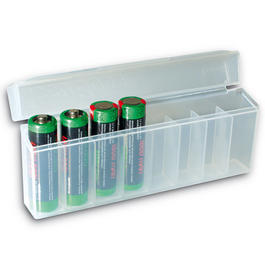Akkubox f&uuml;r 8 Akkus oder Batterien