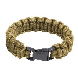 Survival Paracord Bracelet coyote