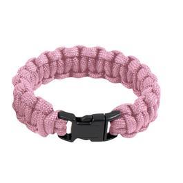 Survival Paracord Bracelet pink