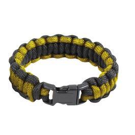 Rothco Paracord Bracelet, schwarz / gelb