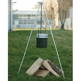 Mil-Tec Dreibeingestell f&uuml;r Grill Feuerstelle