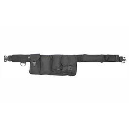 H�ftgurt mit 6 Taschen MFH schwarz