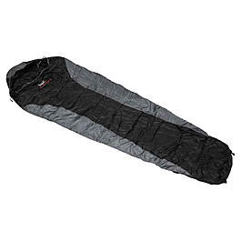 Fox Outdoor Mumienschlafsack Economic schwarz/grau 