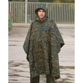 Poncho Ripstop digital woodland 