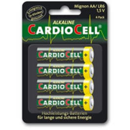 Cardiocell LR6&nbsp;Mignon Plus Batterien&nbsp;AA&nbsp;4 St&uuml;ck 