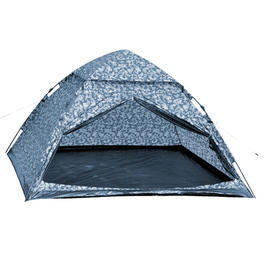 Highlander Pop-Up Zelt&nbsp;Rockall Basic f&uuml;r&nbsp;4 Personen digital-blau