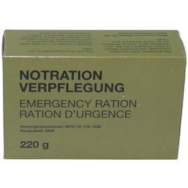 BW Notration Verpflegung 