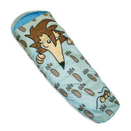 Highlander Kinderschlafsack Woodland Friend, blau/braun