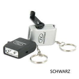 Highlander Mini LED Schl�sselanh�nger schwarz&nbsp; batterielos